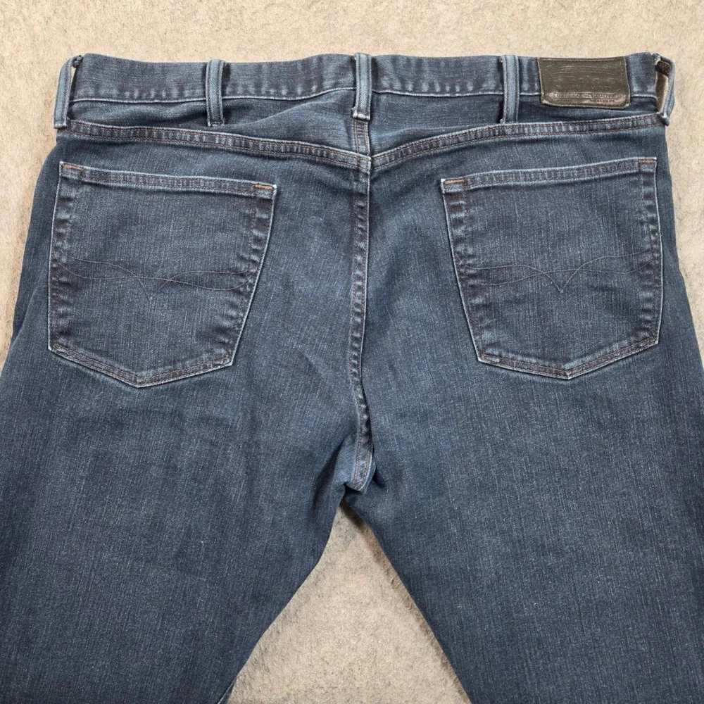 Polo Ralph Lauren Hampton Jeans Mens Blue 38x32 (39x30) Relaxed Straight Dark